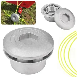 Kit de carrete de cabezal de corte de línea de aluminio para desbrozadora de gasolina