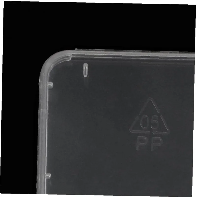 جديد! جودة عالية ل 10 قطعة حافظة تخزين بطاقات SD عالمية شفافة مكونات حافظات بطاقات الذاكرة الملحقات