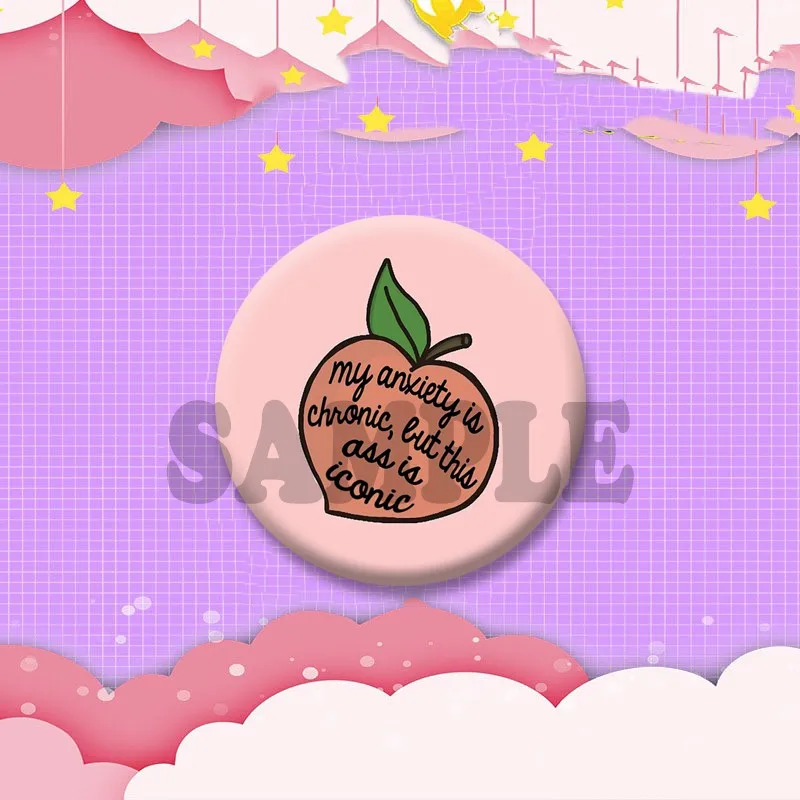Niedliche Lustige Obst-Querschnitt-Brosche Erdbeere Tomate Cartoon-Anstecknadel Taschen- und Schuh-Ornamente Handgemachter Schmuck Accessoires Geschenk – Detail 4