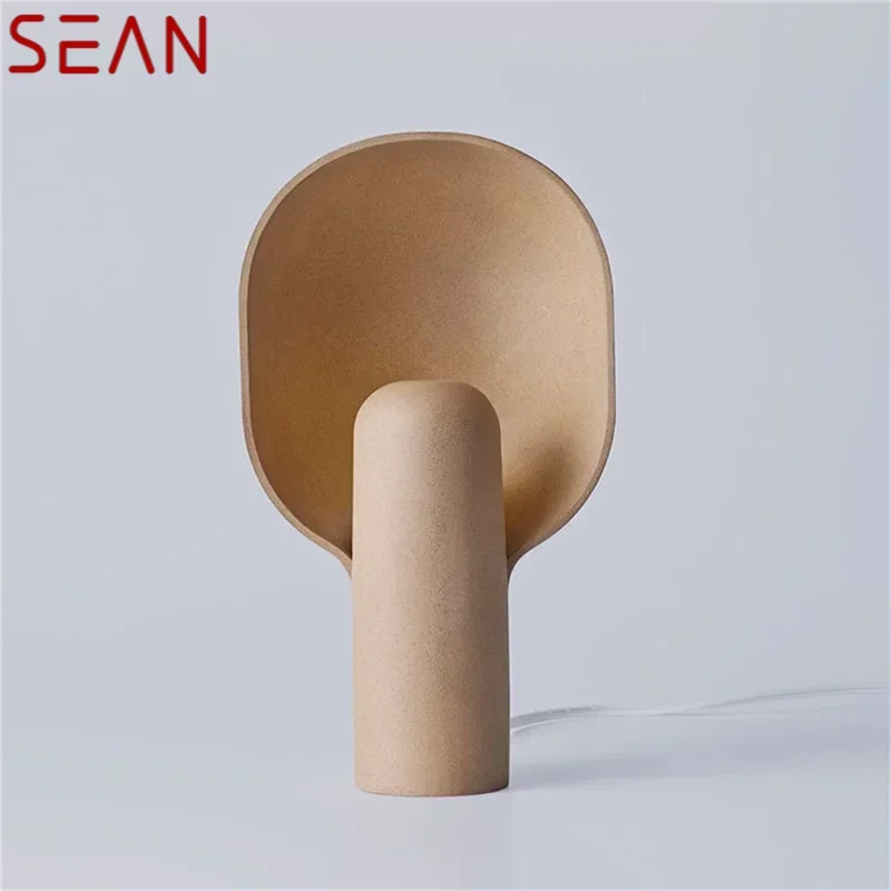 SEAN Nordic Creative Table Lamp Spoon Shape Modern Desk Lighting for Home Living Room Decoration