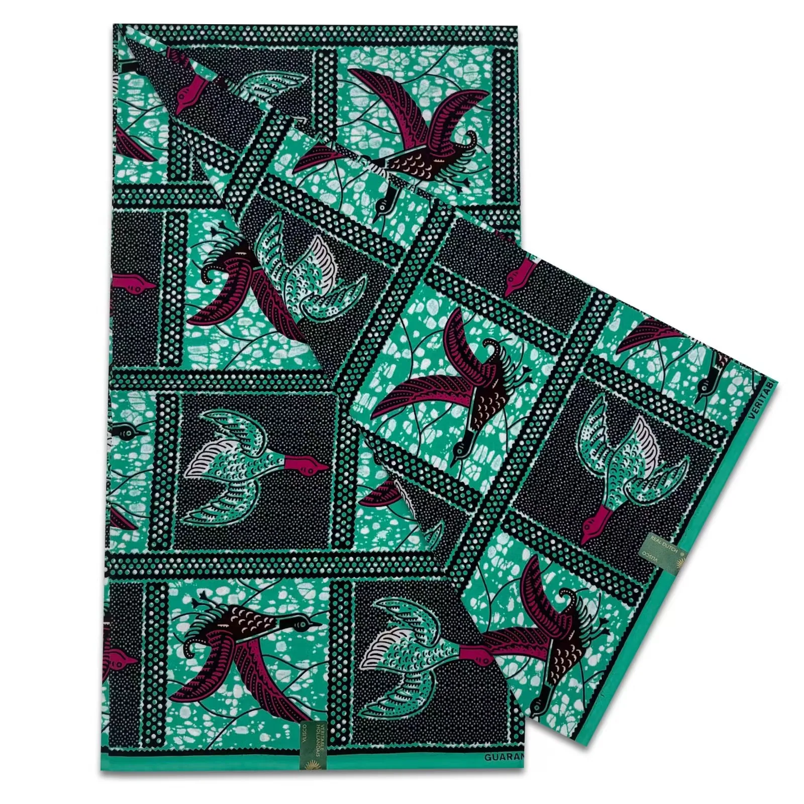 Veritable African Print Batik Cloth Dutch 100%cotton Quality Nigerian Style Real Ankara Wax Fabric for Dress Sewing Pagne 6yards