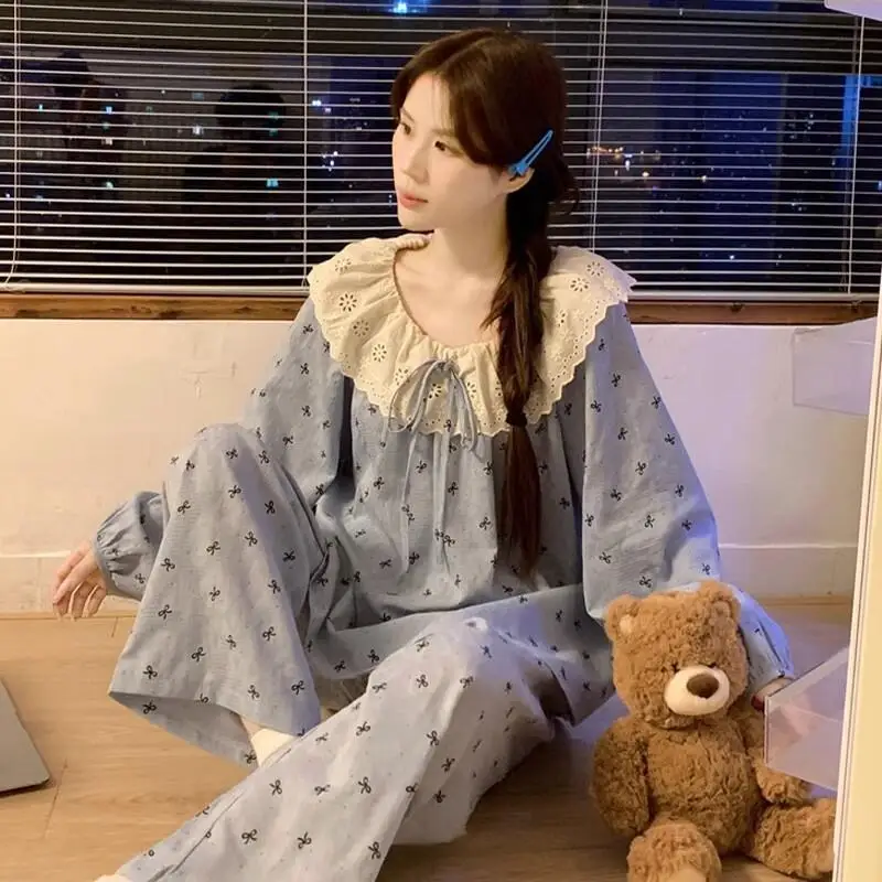 

women's clothing Four Seasons suit hit product fashion exquisite leisure comfortable keep warm ventilate sleep bathe kawaii