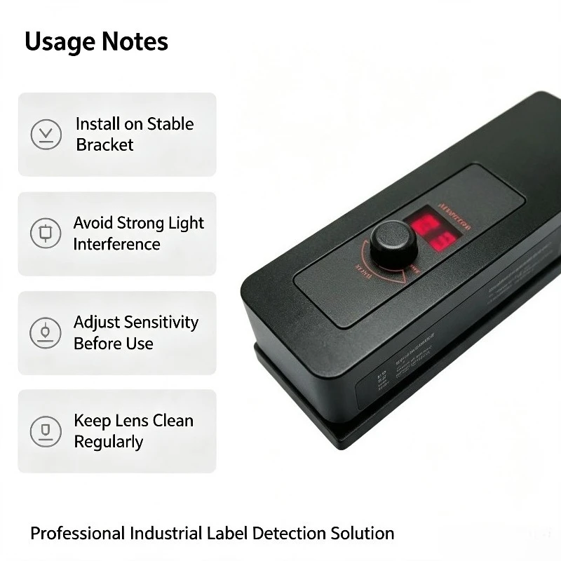 Transparent Label Sensor, Switch Marking, Electric Eye Labeling Machine Sensor