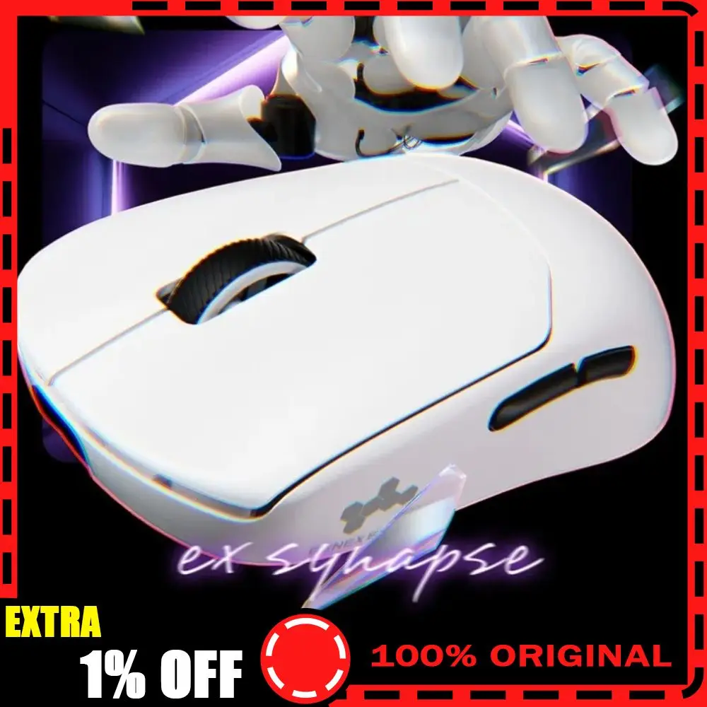 

XIBERIA EX Wireless Mouse Double 8k PAW3950 Low Latency and Stable Performance Ergonomics Esports Gaming Mouse PC Accessories