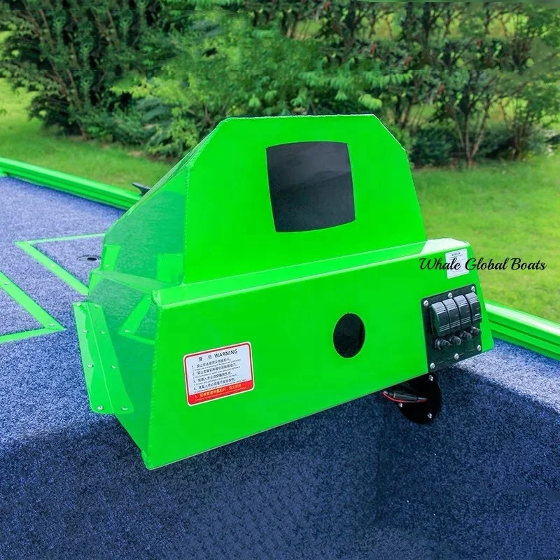 Green high-speed river fishing perch boat, hot-selling, latest model