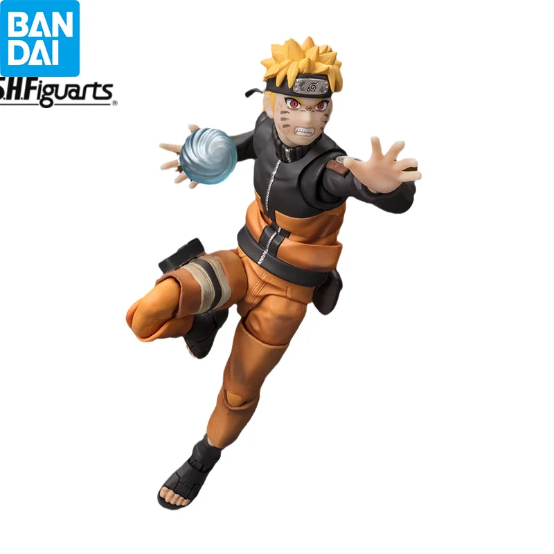 

Original Bandai S.H.Figuarts Naruto Uzumaki Battle Scarred Edition Anime Figure Action Model Figurals Brinquedos Toys