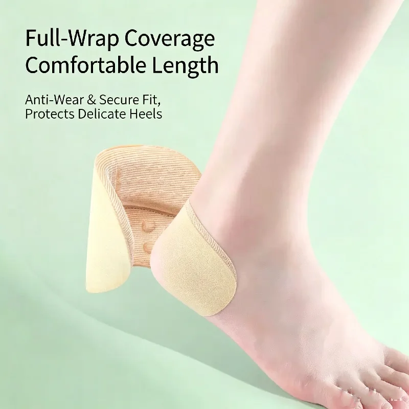 1 Pair Heel Protector Pads for Loose Oversized Shoes, Anti‑Slip Shoe Fillers Prevent Heel Slipping, Abrasion & Blisters