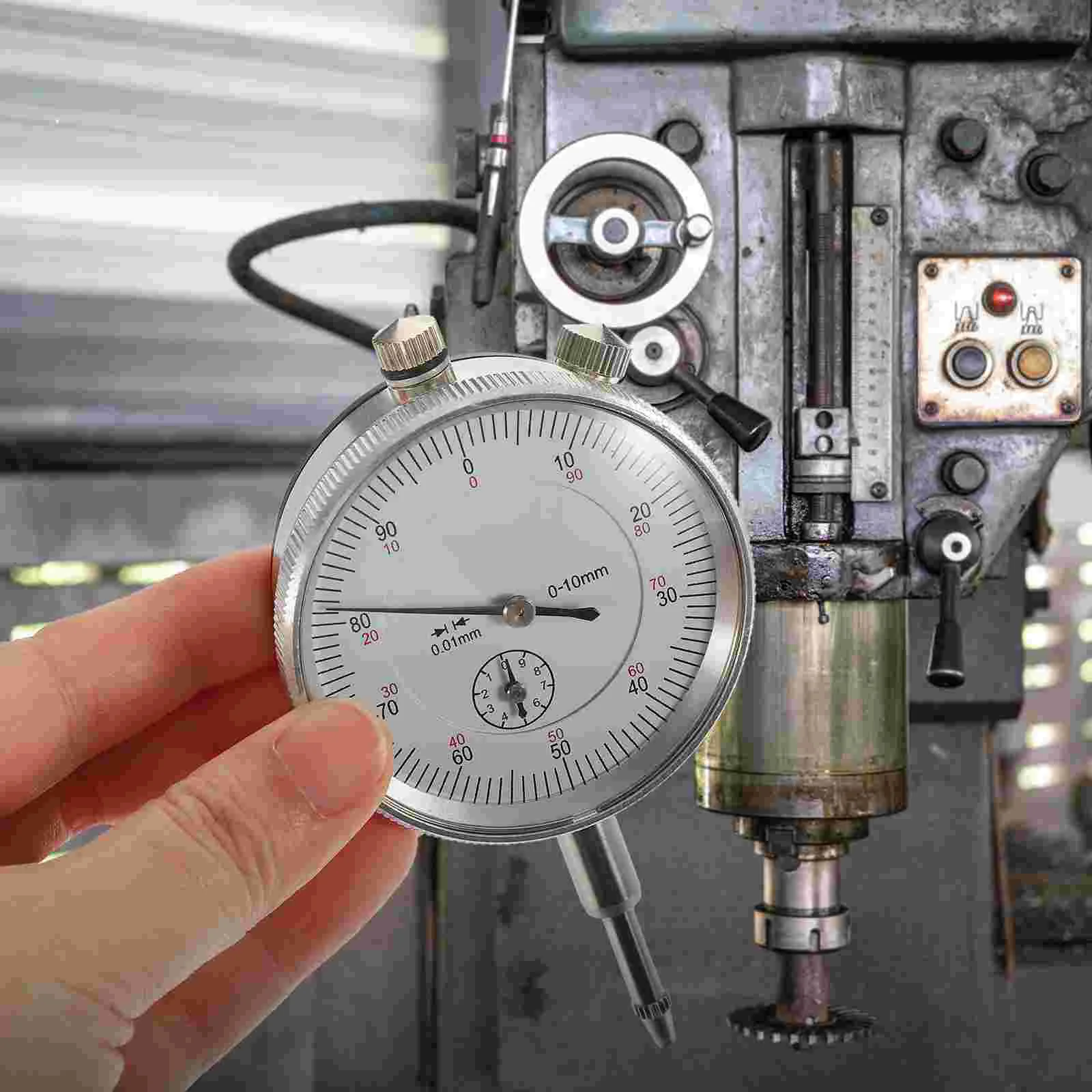 Voltage Tester Percentage Indicator Dial Precision Gauge Mechanical Emitter Aluminum Shell