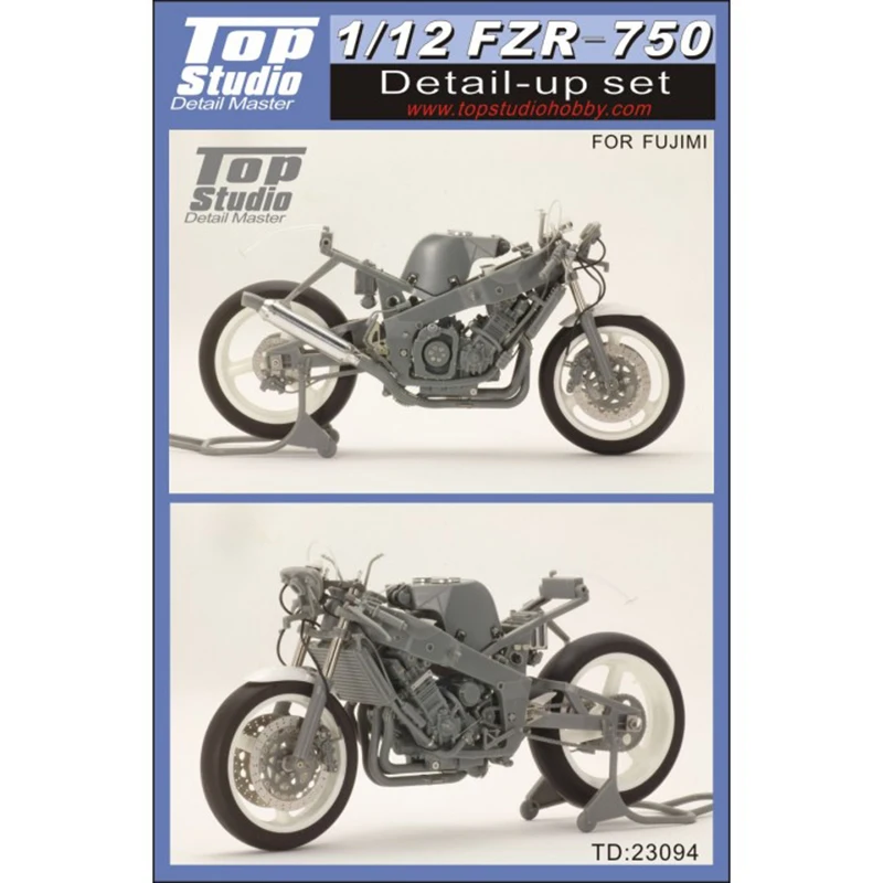 

Top Studio TD23094 1/12 FZR-750 Detail-up Set For Fujimi Model Car Motorcycles Modifications Hand Made Model Set