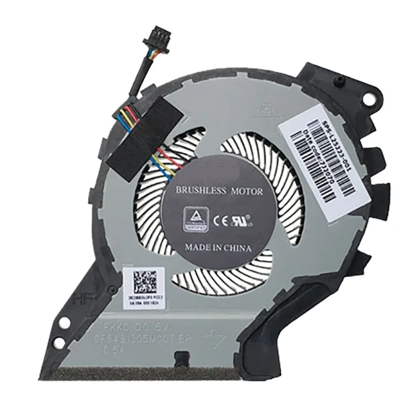 Nouveau ventilateur de refroidissement CPU GPU pour HP ZHAN 99 TPN-C134 Zbook 15V G5 i7-8750H L2523-001 L25224-001 ZHAN99-65