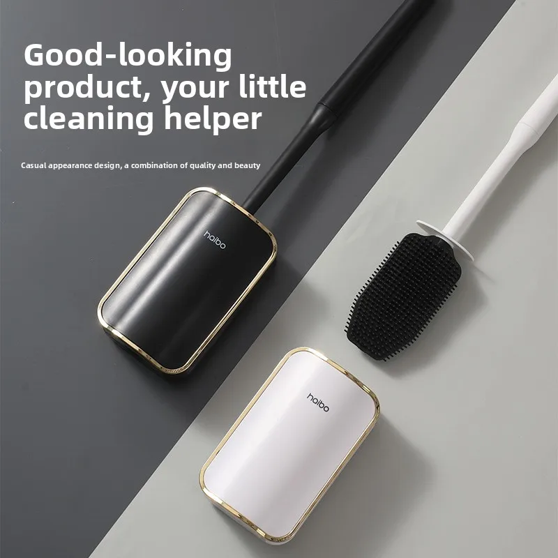 

Роскошная щетка для унитаза, настенное крепление для ванной комнаты, быстродействующий инструмент для очистки, щетка для чистки, наборы аксессуаров для ванной комнаты