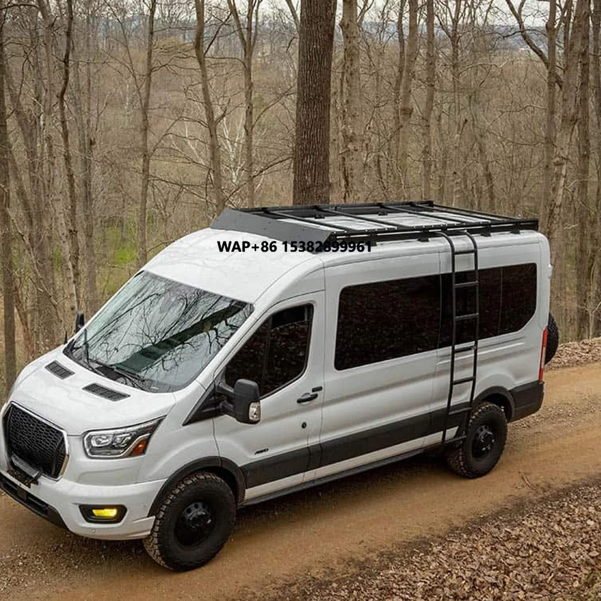 

Custom Color Aluminum/Steel Roof Rack for Transit Van Roof Rack
