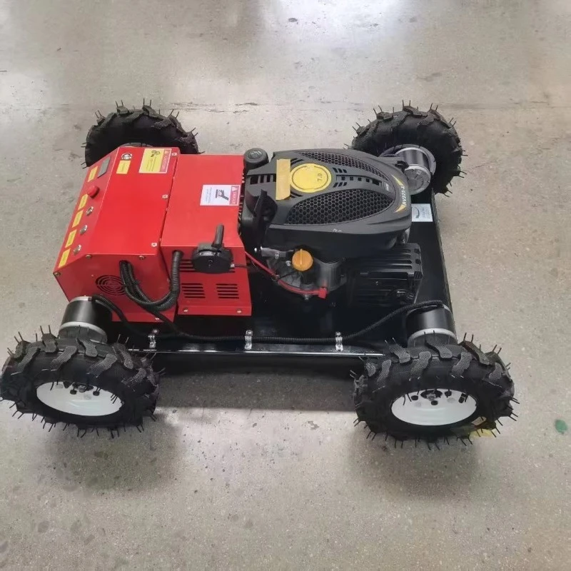 RC Robotic Lawn Mower Remote‑controlled Grass Cutting Machine For Residential Garden & Farm Agriculture Field Work Device