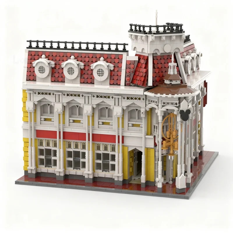 3499 peças MOC Magic Kingdom E - Kingdom Kids Education avaliação e preço