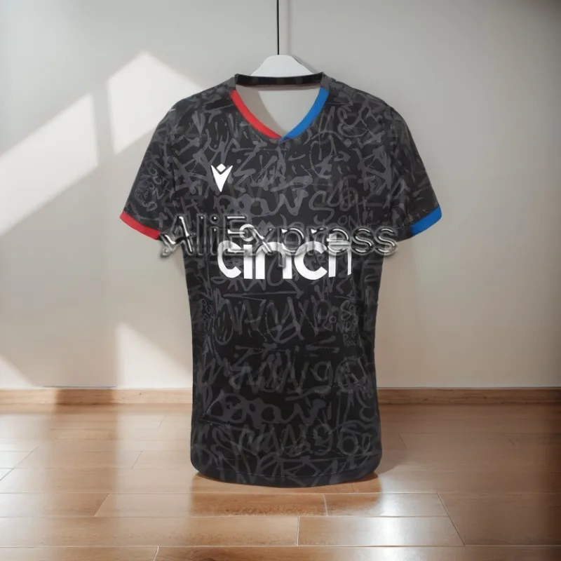 24-25 3D printed new hot selling Crystal Palace jerseys 3D printed men's and women's T-shirts sports and casual short sleeves