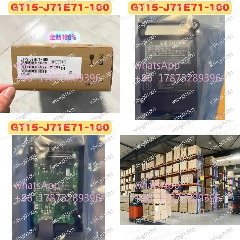 for GT15 J71E71 100 Communication Interface Unit High Performance Industrial Automation Control Board Genuine Replacement