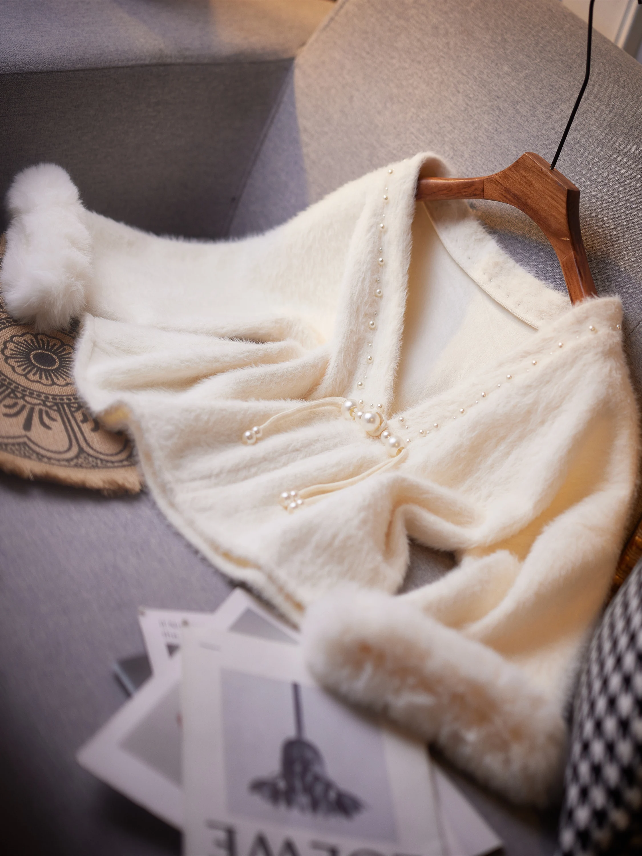 

Пальто ручной работы, новая осенне-зимняя коллекция, модное, универсальное, с подплечниками, свободного кроя, для женщин.