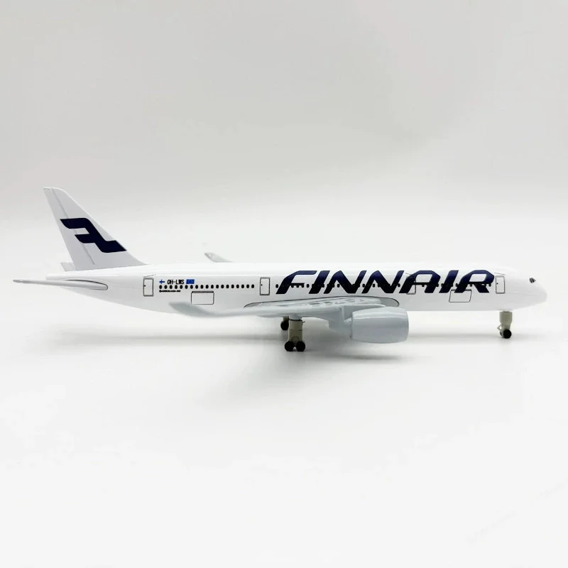 20 سنتيمتر A350 Finnair طقم طائرة سبيكة معدنية دييكاست طائرات مع عجلات ايرباص 350 نموذج طائرة فنلندا لجمع هدية