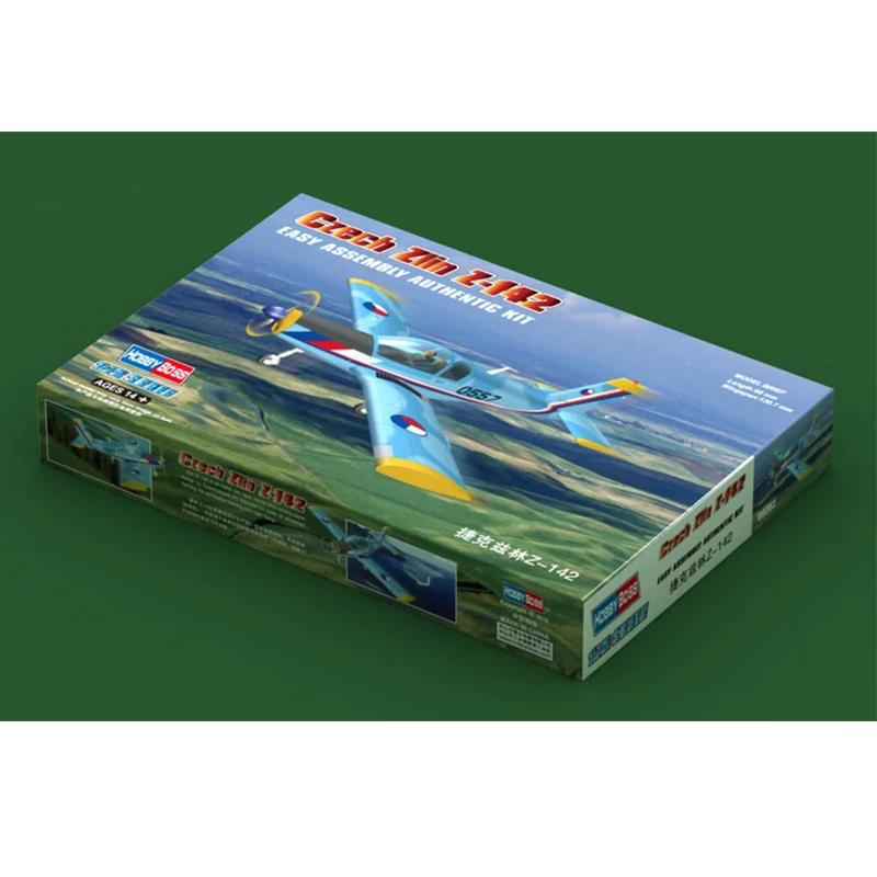 

Hobbyboss 80282 1/72 Scale Czech Zlin Z-142 Fighter Aircraft Model Collectible Toy Plastic Assembly Building Model Kit Hobby