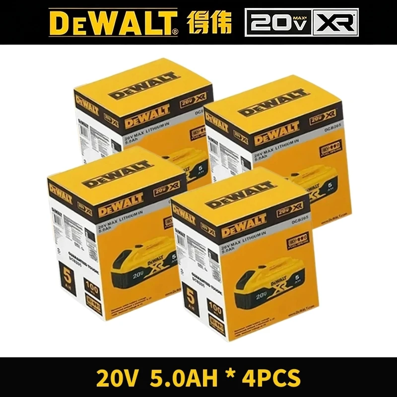 Original Flexvolt DEWALT 20V/60V Battery, for DCB606 DCB205 DCB206 DCB609 Power Tool 20V Battery, 5AH 6AH 9AH Dewalt Battery image 3