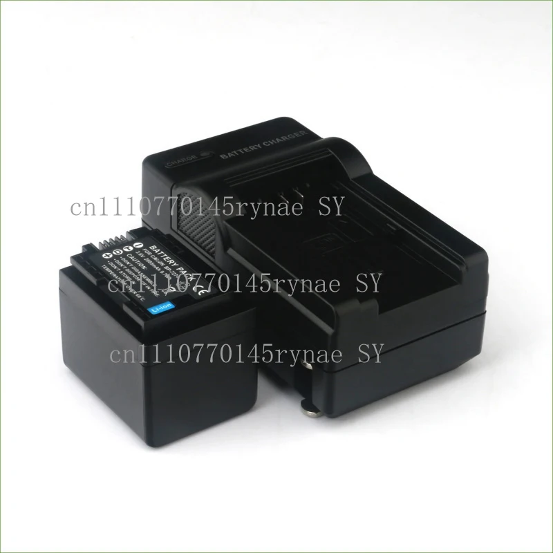 For Canon Cam BP-727 BP727 BP 727 Replacement Battery / AC Wall Charger 2685mAh High Capacity for BP-718 BP-709 HF R806, HF R706