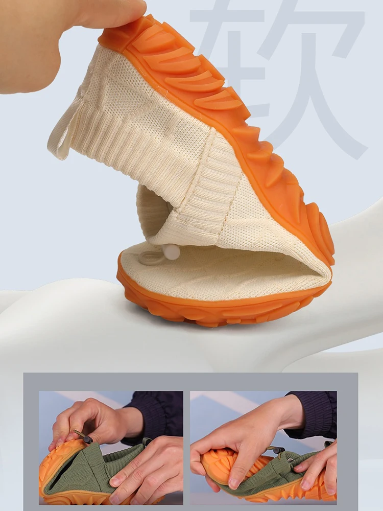 Chaussures à enfiler pieds nus pour femmes et hommes, antidérapantes, minimalistes, confortables, de marche, de plage, de course en plein air, d'eau