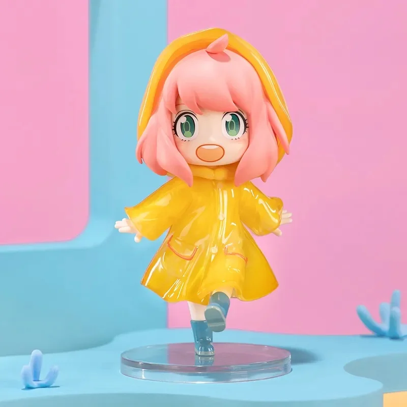 البوب مارت جاسوس x الأسرة أنيا الحياة اليومية DLC سلسلة صندوق أعمى صندوق غامض Kawaii زخرفة التماثيل ديكور المنزل سطح المكتب نموذج دمية