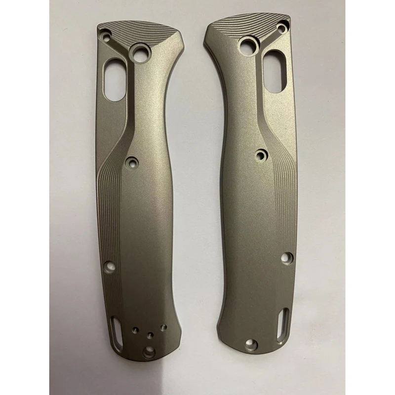 

1 Pair Titanium Alloy Grip Handle Scales for Benchmade Bugout 535 Knives