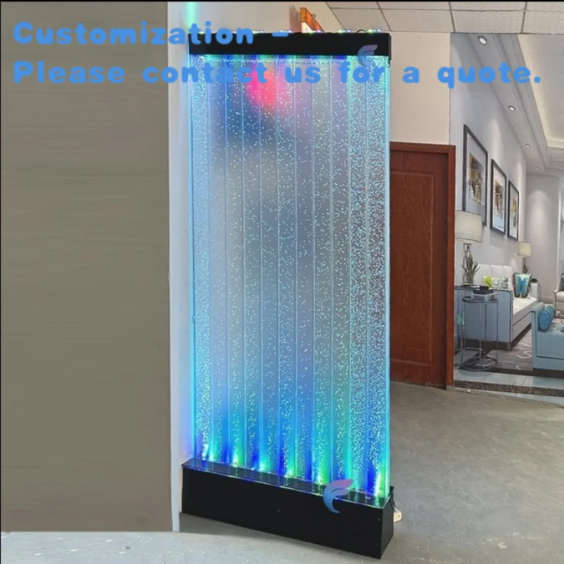 

custom.LED Large Acrylic Screen Curtain Wall Bubble Wall Fish Can Be Customized