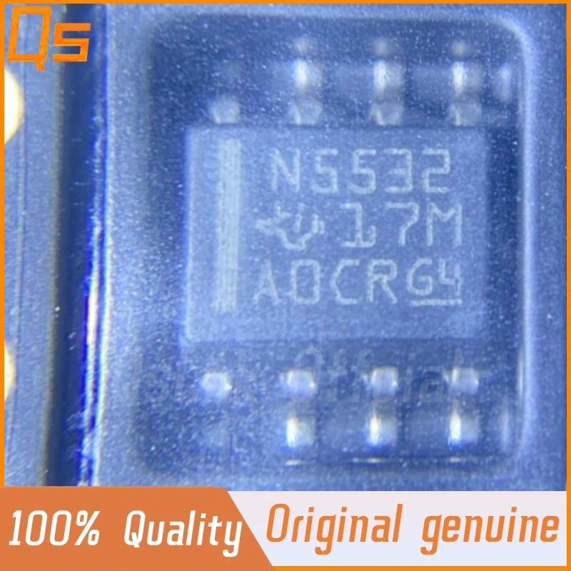 

New Original NE5532 NE5532ADR SOP-8 Dual low noise operational amplifier chip