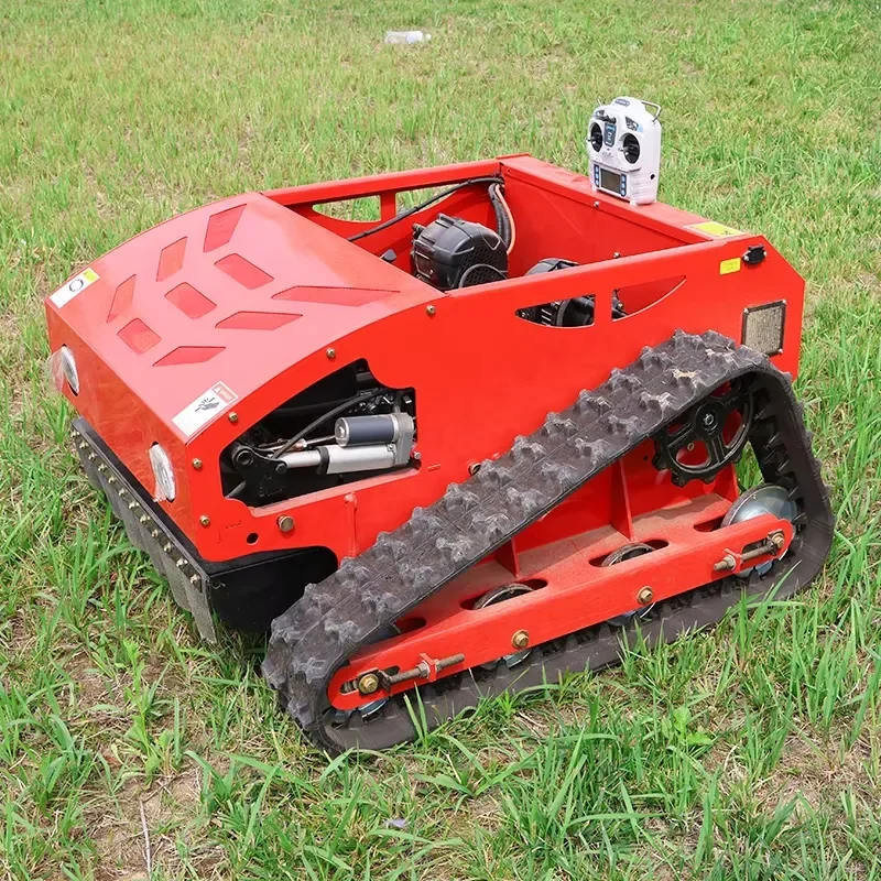 Chinese Factory Hot 600mm 800mm 1000mm Crawler zero Turn Tractor Remote Control Lawn Mowers for Orchard