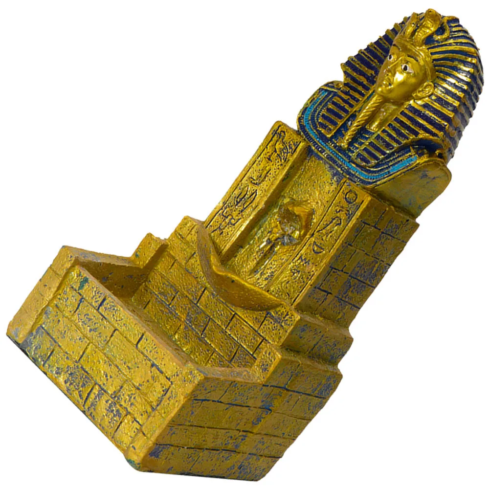 

Ancient Egypt Style Incense Holder Resin Waterfall Backflow Incense Burner Room Decor Gift for Meditation Relaxation Air Purify