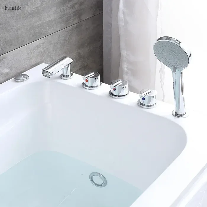Factory direct sales 1.1-1 meters household small apartment independent acrylic adult surfing Jacuzzi bath tub