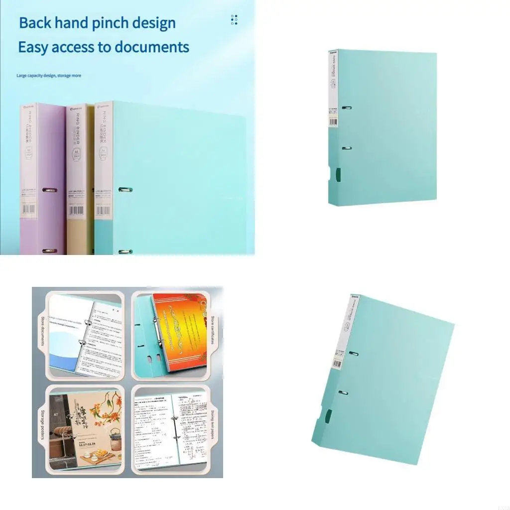 

LXAA Heavy Detys 2 Кольцевые документы Организаторы документов водостойкие папки Easy Page Office Office School Essential