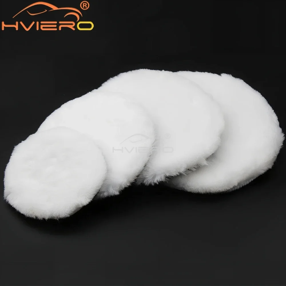 1PCS Universal Car Polish Pad Disc Imitated Wool Auto Body Waxing Polishing Soft Buffer Polisher Vehicle Tools Accessories Paint