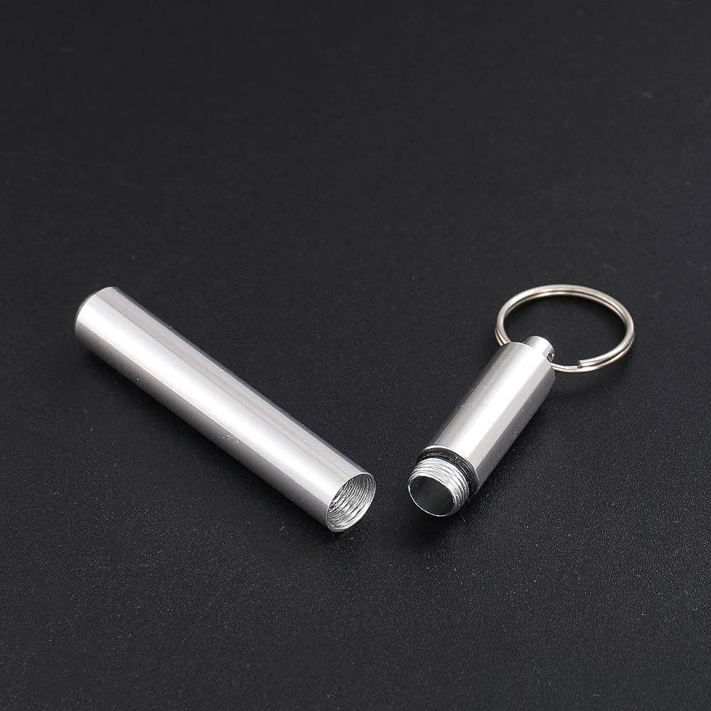 Food Storage Emergency - Keychain Storage Tube Portable Waterproof Pill