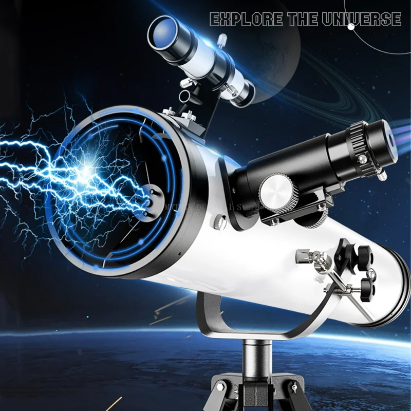 

875X Zoom HD Professional Astronomical Telescope Space Powerful Binoculars Long Range Monocular Night Vision Moon Planet Gift