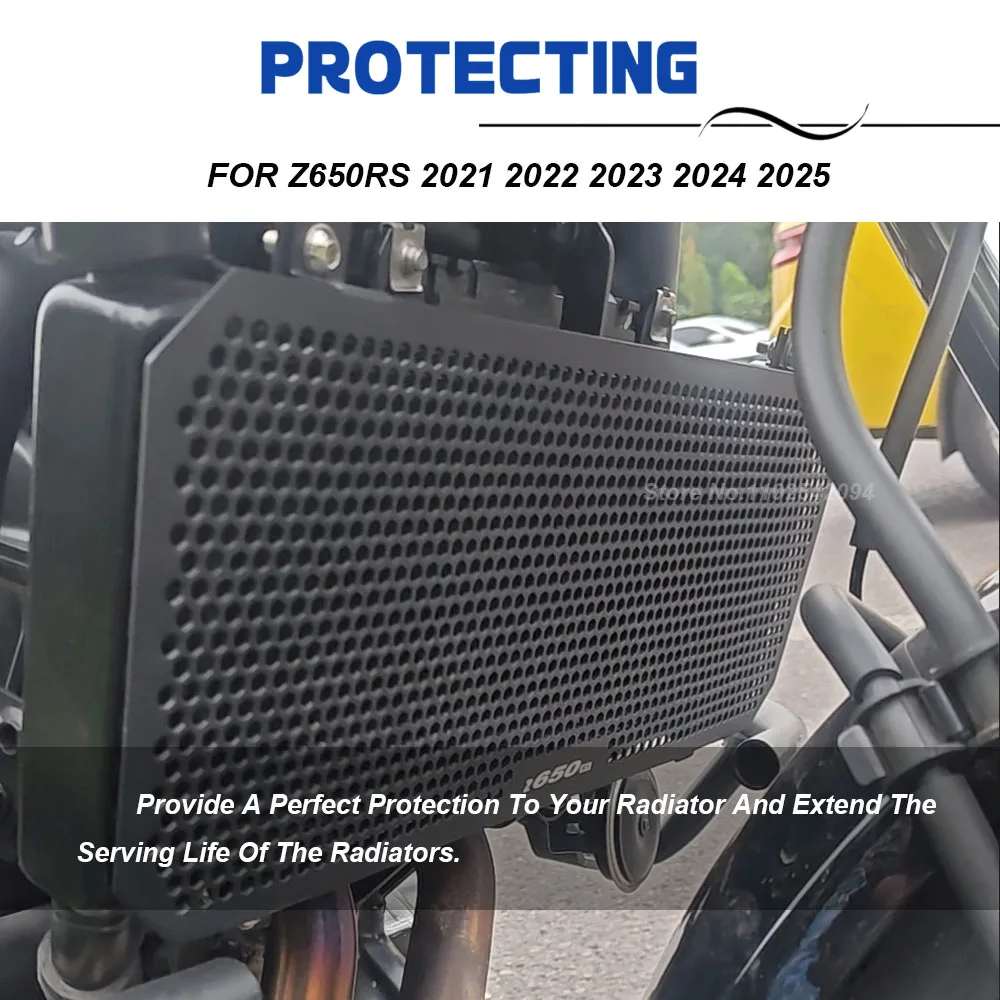 For Kawasaki Z 650 RS 2021-2025 Motorcycle Radiator Protector Guard Grille Protection Grille Cover For Ninja 650 Z650 2017-2024 view 2