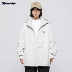 Women's Autumn Oversize y2k Windbreaker Jacket 2023 New In Arcteric Outdoor External Clothes Hooded Zip-up Jackets for Halloween