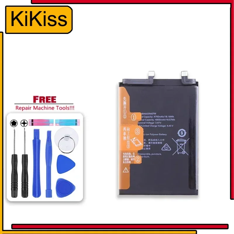 Battery For huawei Honor Magic 4 Lite 5G HB466596EFW 4700mAh Mobile Phone Batteries