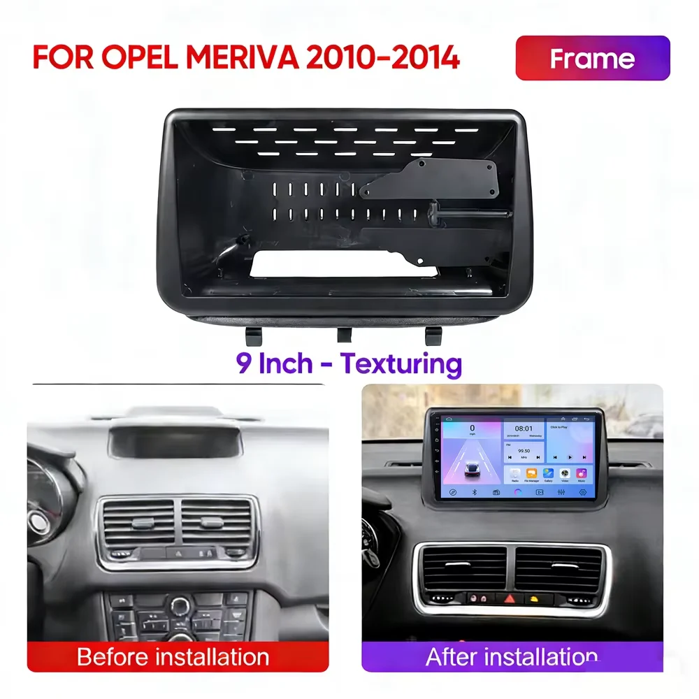 Cortex-A76 Octa-Core Android 16 Car Radio For Opel Meriva B 2009-2014 BT Stereo Head Unit Multimedia Player Dash Cam Car Stereo