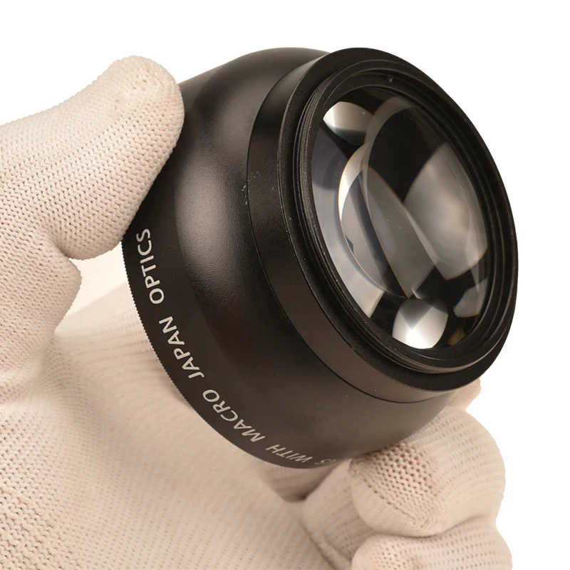 عدسات مرفقة بزاوية واسعة من Vlogmagic مع عدسة عن قرب ، كاميرات فيديو Dslr ، كاميرا فيديو ، 0.45X ، 37 ، 43 ، 46 ، 49 ، 55 ، 58