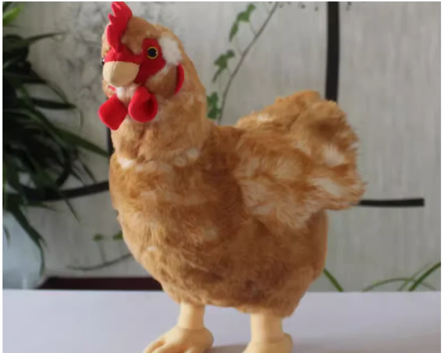 33cm  Chicken Plush Toys Soft Stuffed Animal Pillow Kids Toys Christmas Gifts For Boy,Girl .Home Decoration