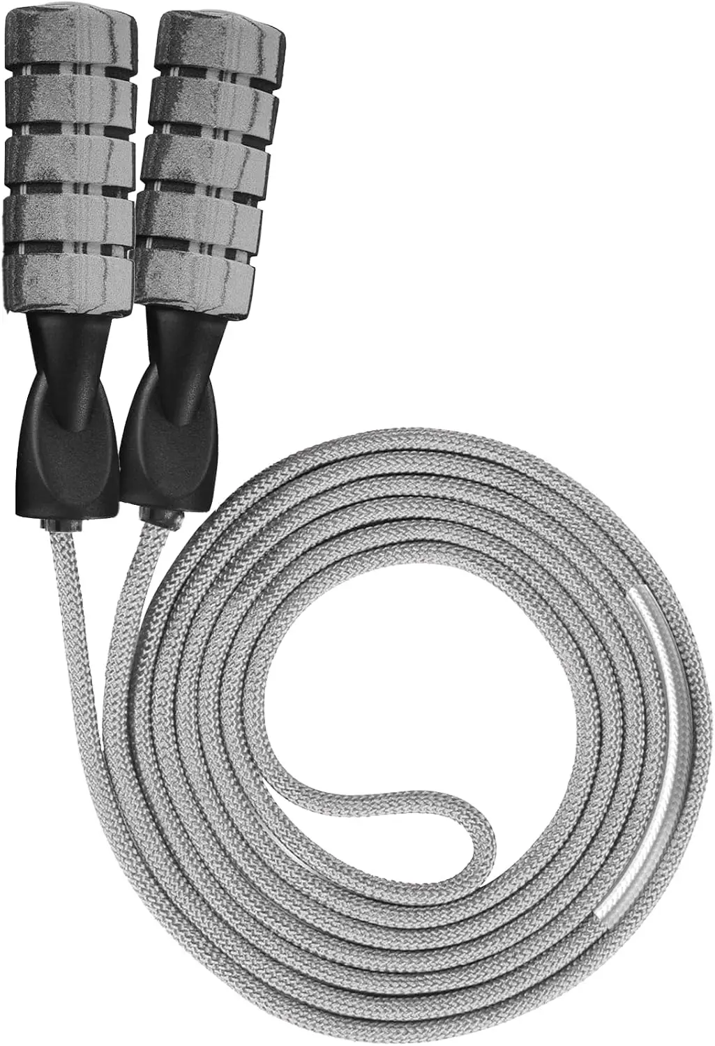 Corda de pular de algodão ajustável para adultos, ideal para perda de peso, cardio, boxe e fitness em casa ou academia
