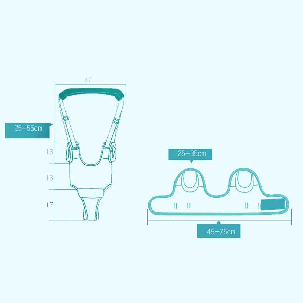

1Pcs Baby Walk Learning Belt Professional Design Walking Helper Harness Adjustable Walking Assistant for Toddler Early Learning