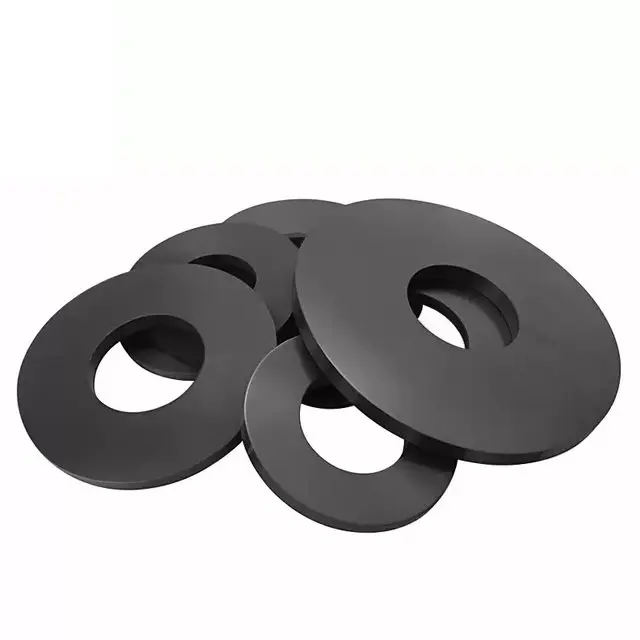 M2 M2.5 M3 M4 M5 M6 M7 M8 M10 M12~M42 Schwarze Weiche Gummi-Flachdichtung Isolierdichtungsring Gummi-Flachdichtung – Detail 2