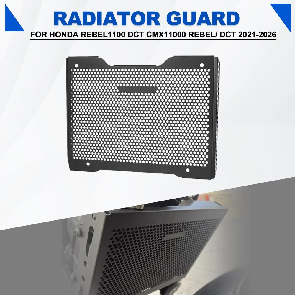 

For Honda Rebel1100 DCT CMX11000 Rebel/ DCT 2021-2023-2024-2025-2026 Motorcycle Radiator Guard Cover Water Tank Cooler Protector
