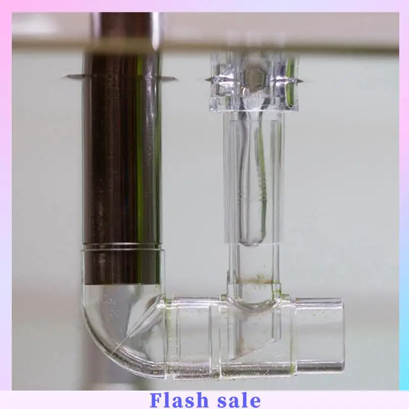 

A06R Stainless Steel Aquarium Water Inlet Skimmer Waterweed Pipe Shrimp Hose Bracket Fish Tank Filter Accessories