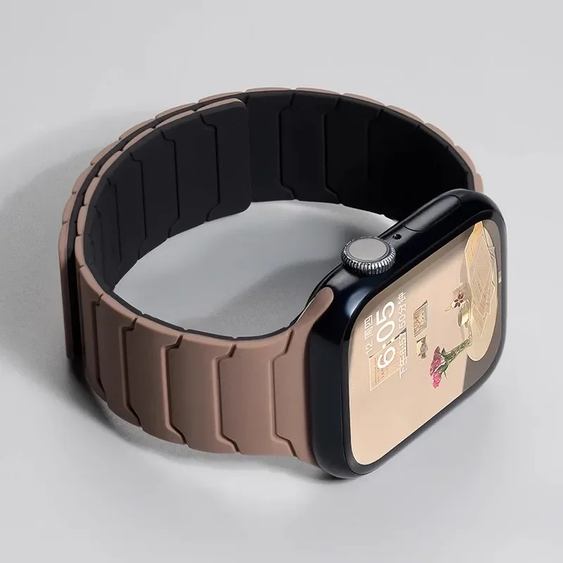 Силиконовый ремешок для Apple Watch SNQP - комфорт и стиль — фото товара