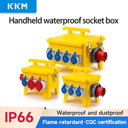 Portable Industrial Socket Outdoor Mobile Waterproof Distribution Box Construction Site Switching Power Supply Inspection Box